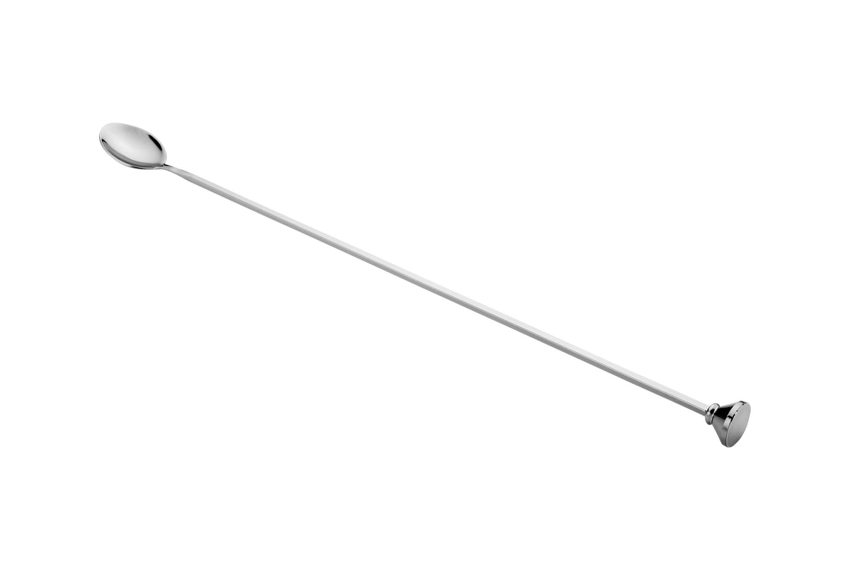 Spoon, Bar, 16 Inch, Black Plated, 16 Linear Inch,1 - 1 EACH