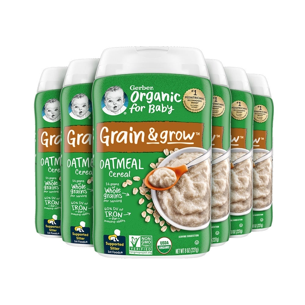 Oatmeal, Cereal, 1st Foods, Single Grain, 8 Ounce,2 - 3 COUNT