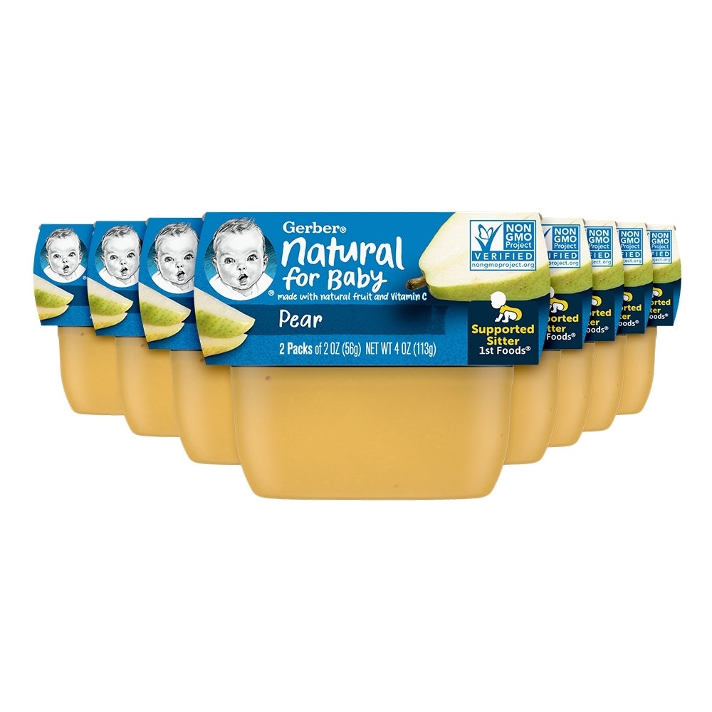 Baby Food, Pear, 1st Foods, 2 Ounce,8 - 2 COUNT