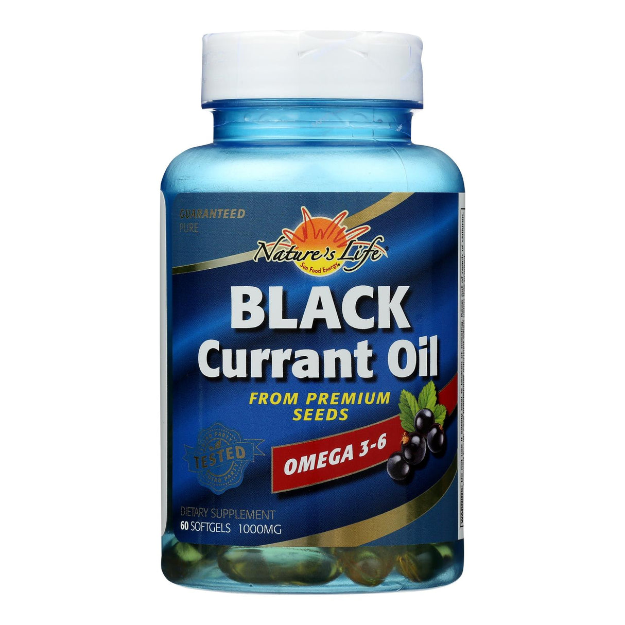 Supplements, Oil, Black Currant, Softgels,60 - 1 EACH