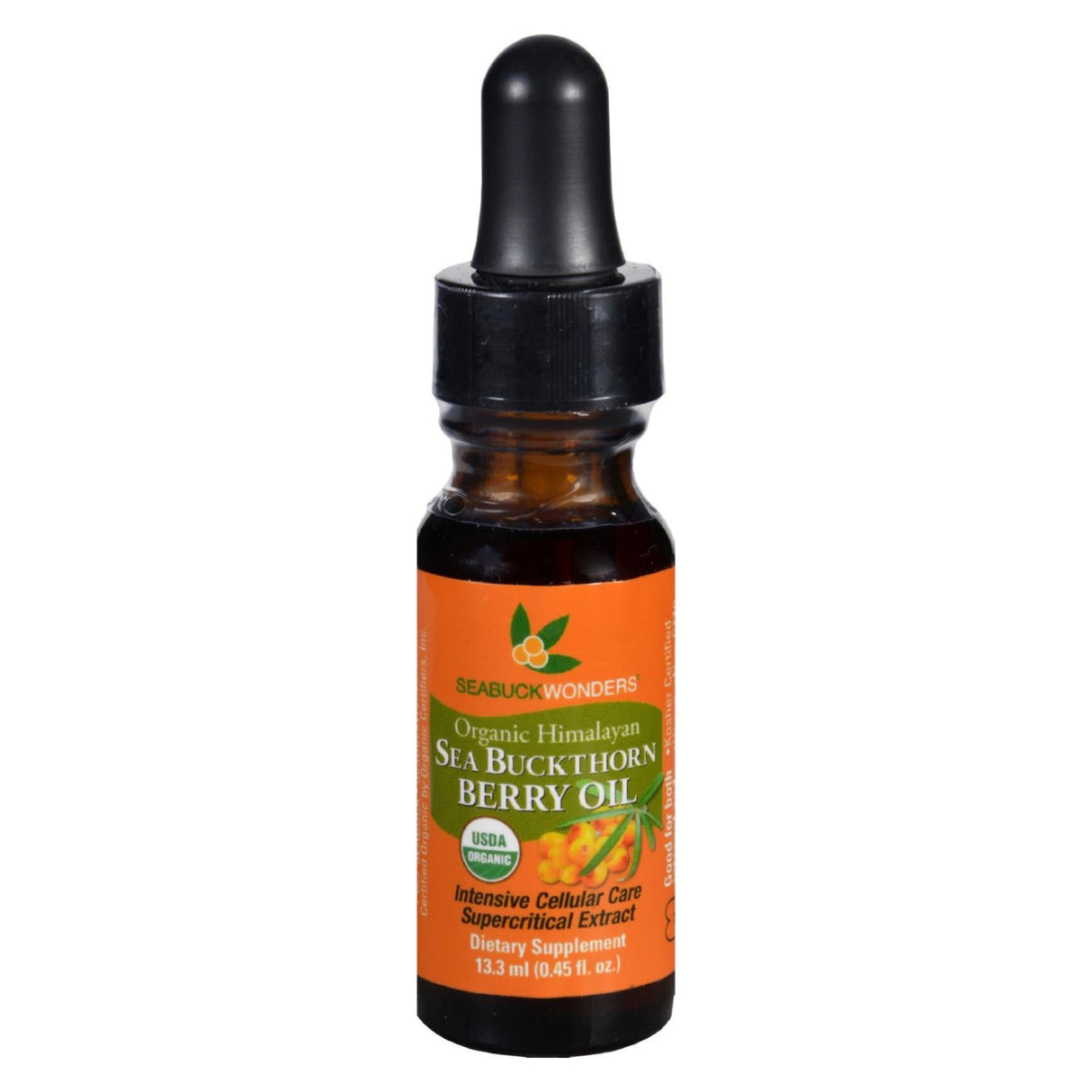 Supplement, Oil, Sea Buckthorn Berry, Liquid, Dropper Bottle,1 - 0.45 FLUID