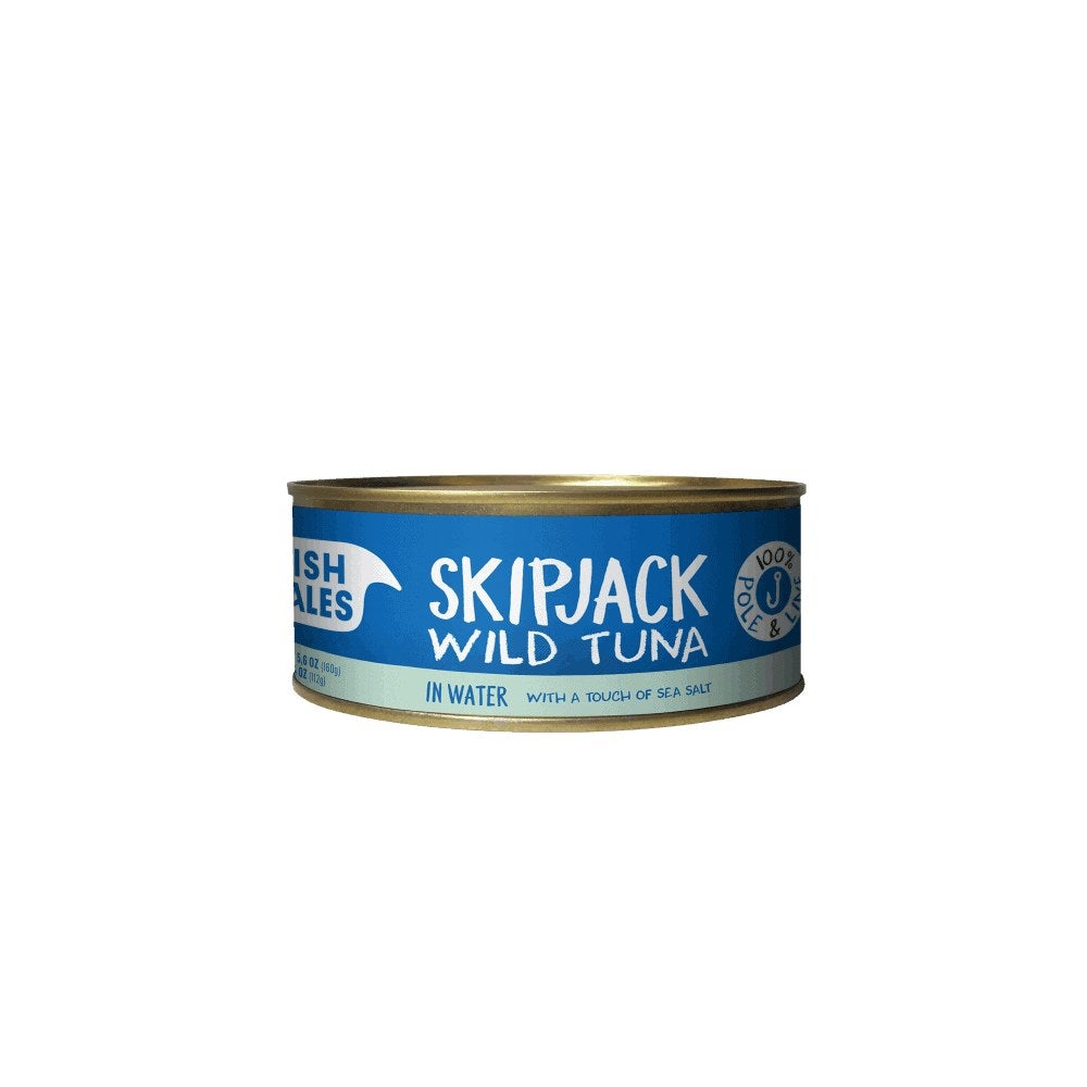 Tuna, in Water, with Sea Salt, Ready-to-Use, Shelf-Stable,12 - 5 OUNCE
