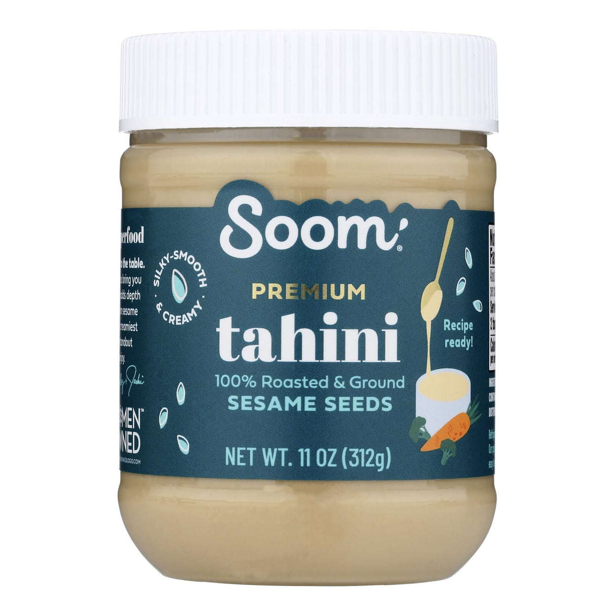 Paste, Tahini, Ground Sesame Seed,6 - 11 OUNCE