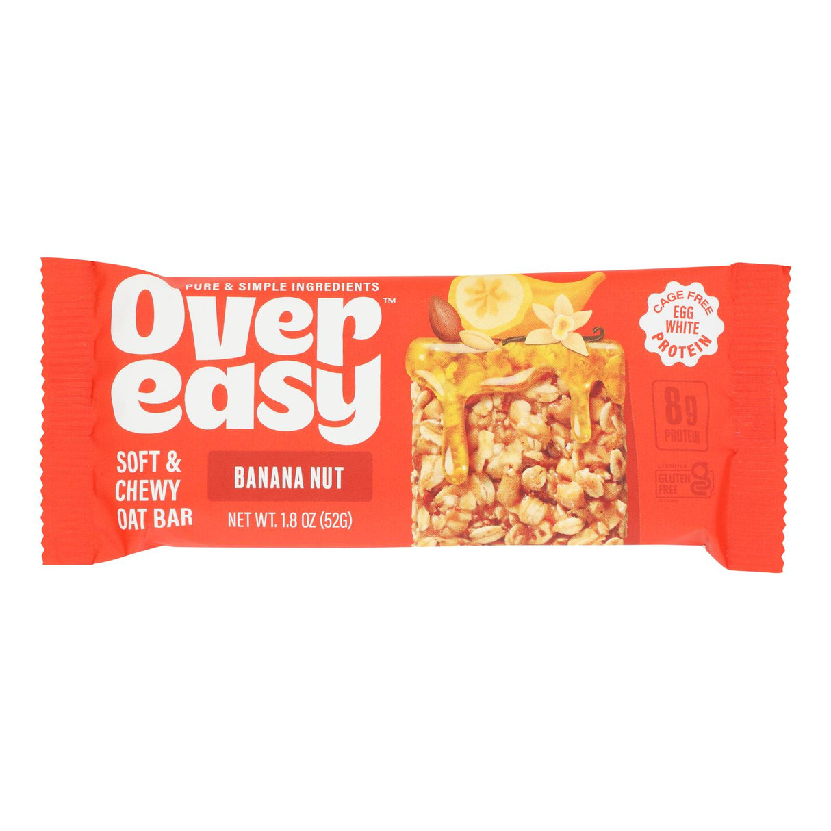 Bars, Oat Breakfast, Chewy, Banana Nut,12 - 1.8 OUNCE