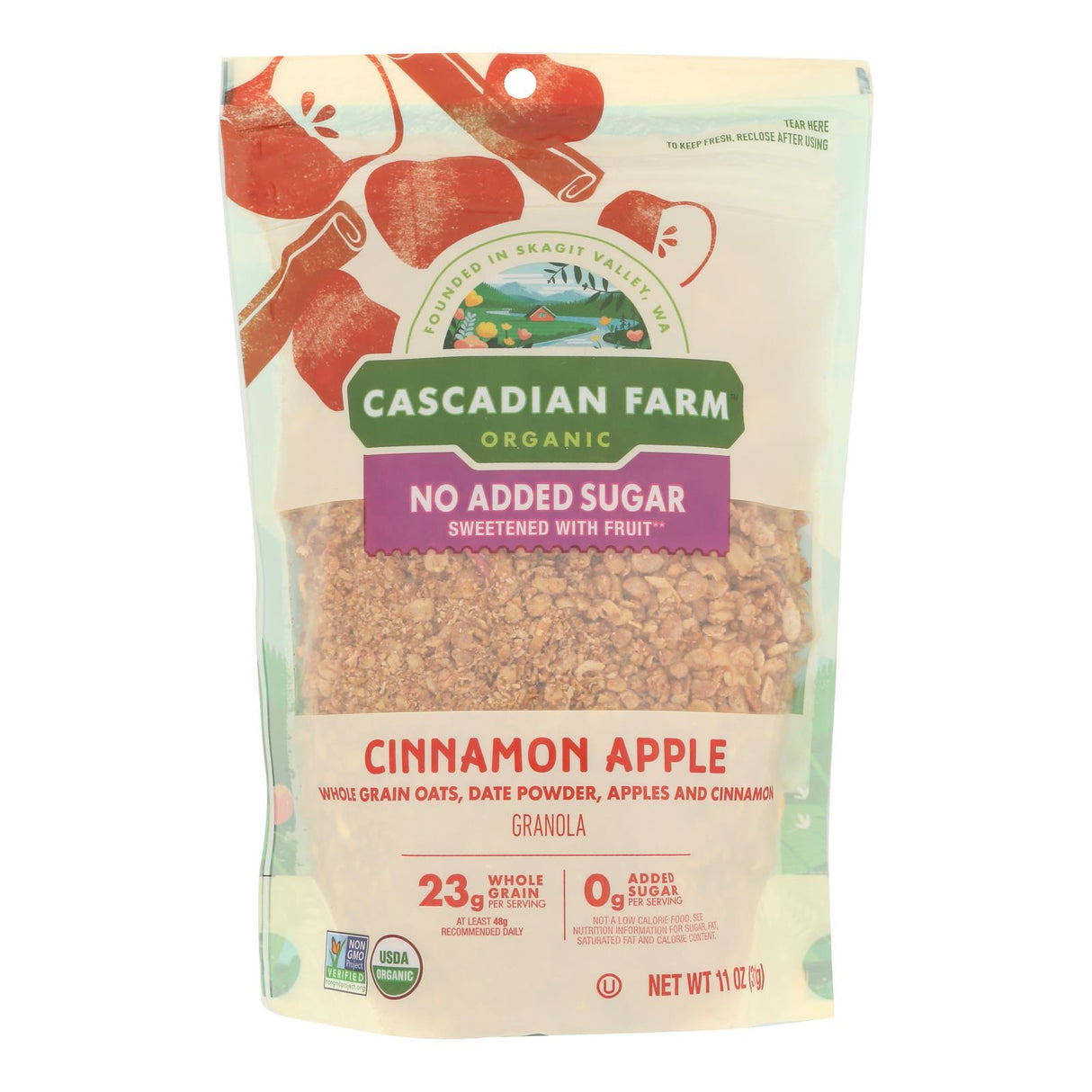 Granola, Cinnamon & Apple,4 - 11 OUNCE