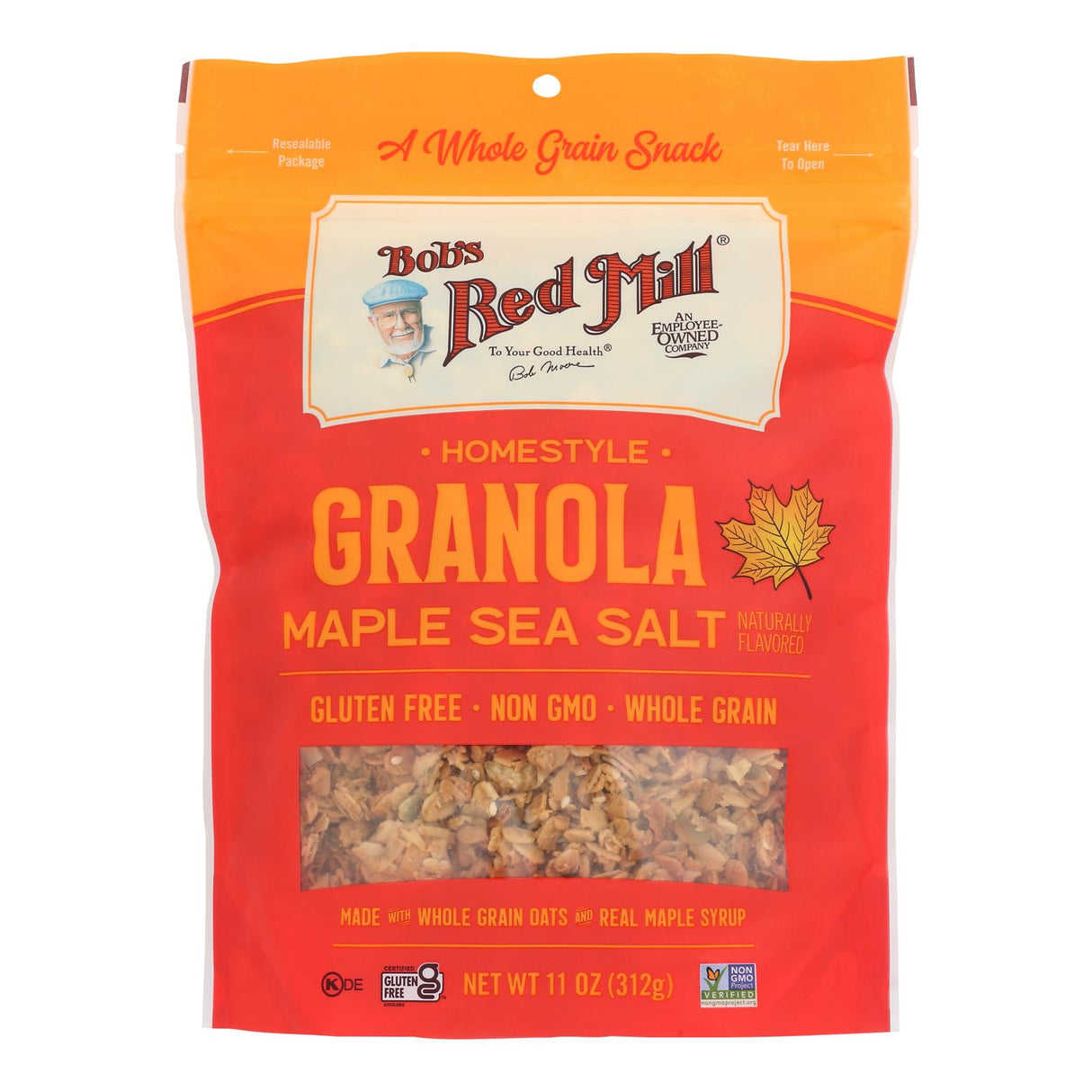 Granola, Maple & Sea Salt,6 - 11 OUNCE