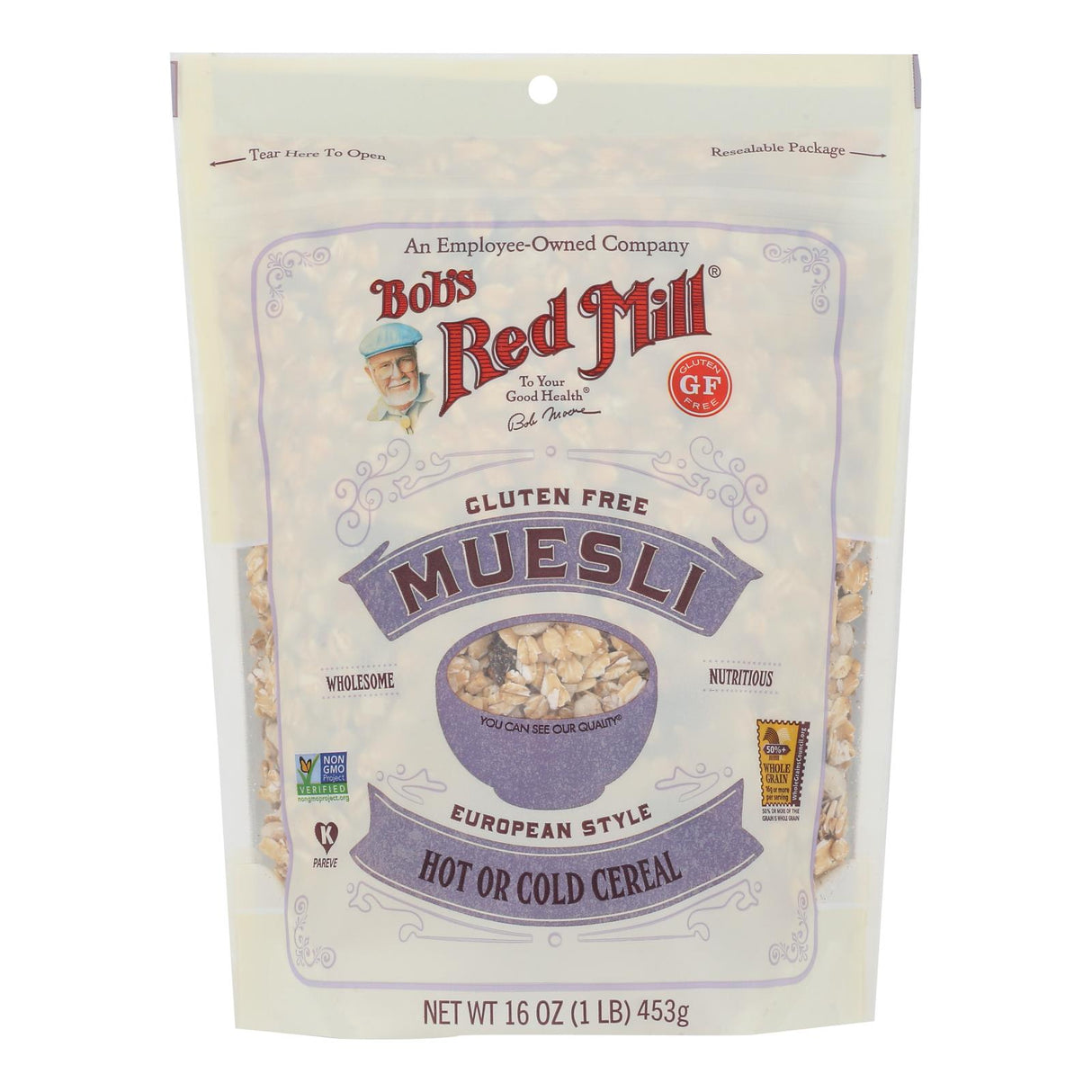Cereal, Muesli, Resealable,4 - 16 OUNCE