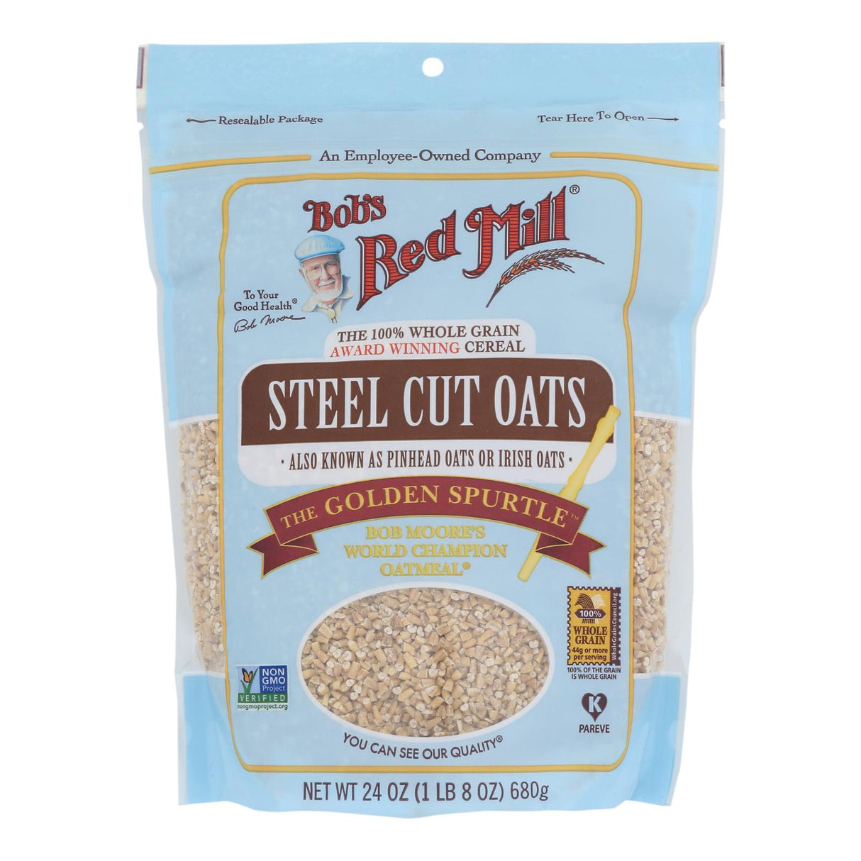 Oats, Steel Cut,4 - 24 OUNCE