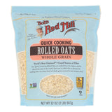 Oats, Quick Cooking Rolled,4 - 32 OUNCE