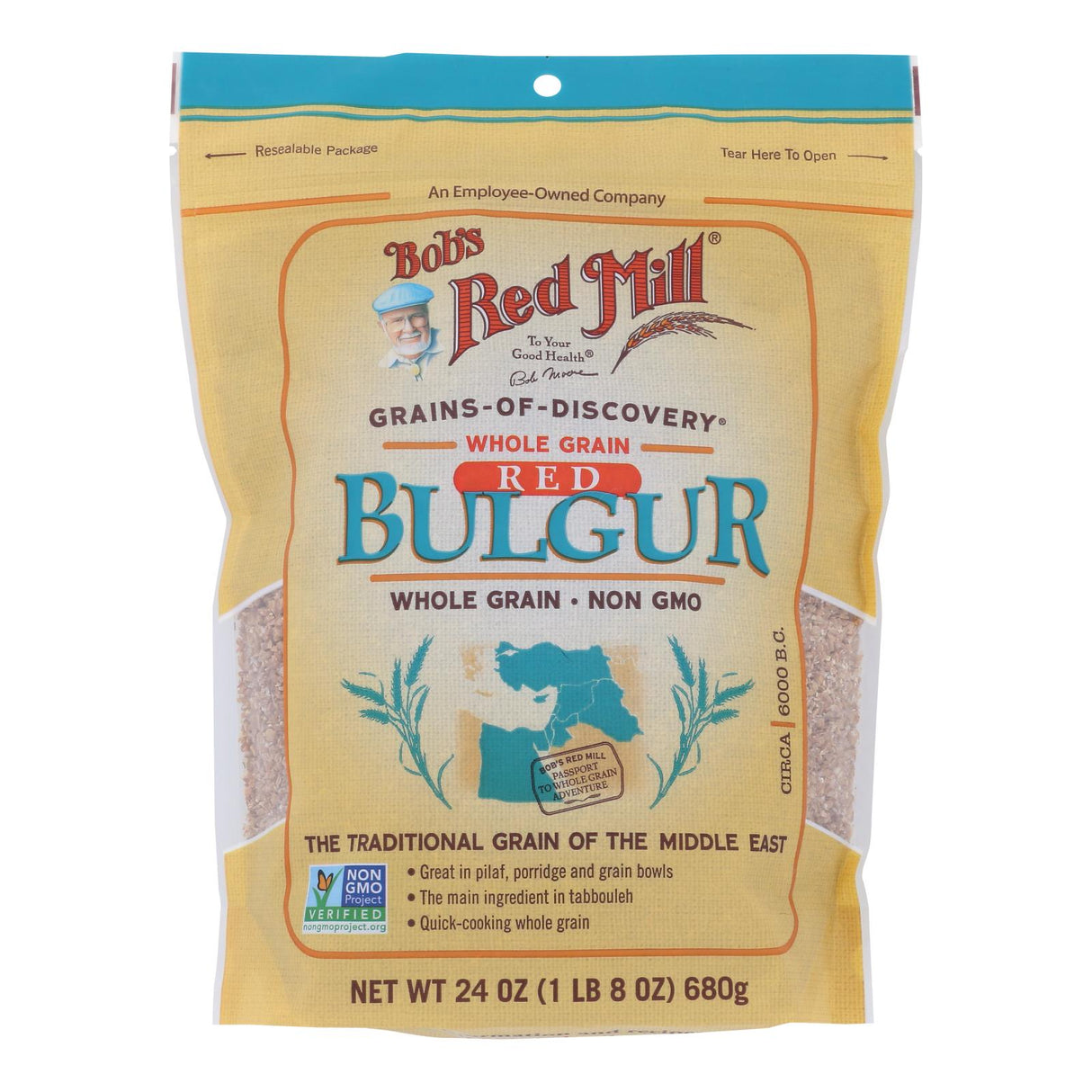 Wheat, Bulgur, Red,4 - 24 OUNCE