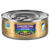 Tuna, Albacore, in Olive Oil, No Salt Added, Ready-to-Use, Shelf-Stable,12 - 5 OUNCE