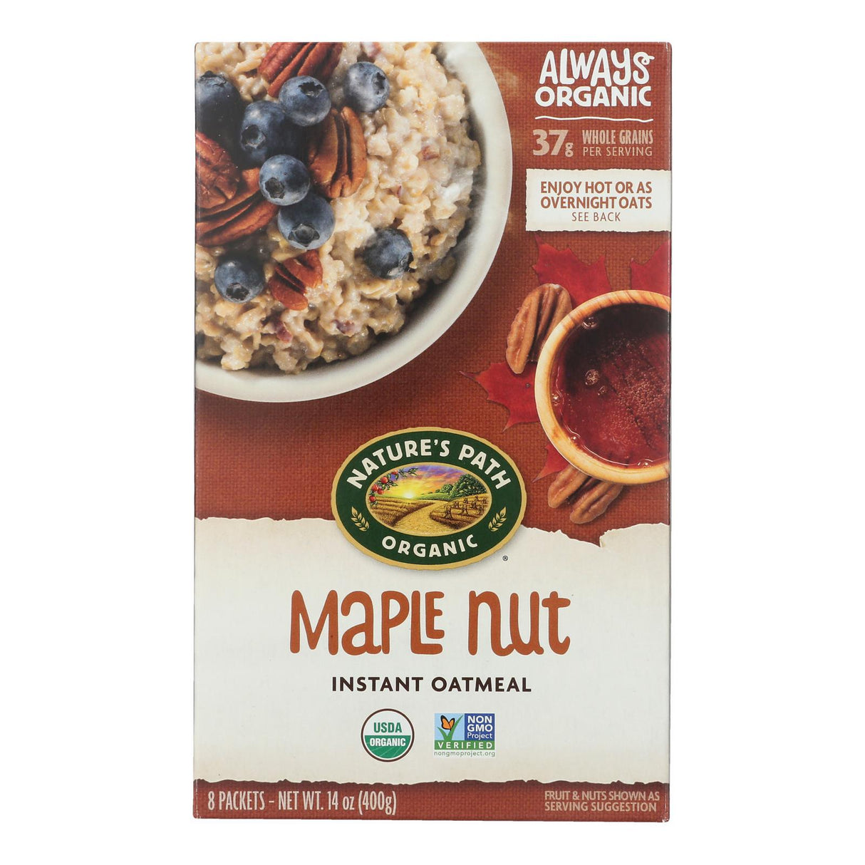 Oatmeal, Maple Nut, Single-Serve Packets, 1.75 Ounce,6 - 8 COUNT