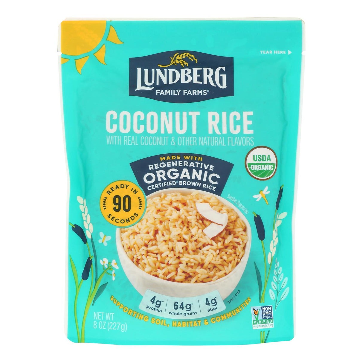 Rice, Brown, Coconut,6 - 8 OUNCE