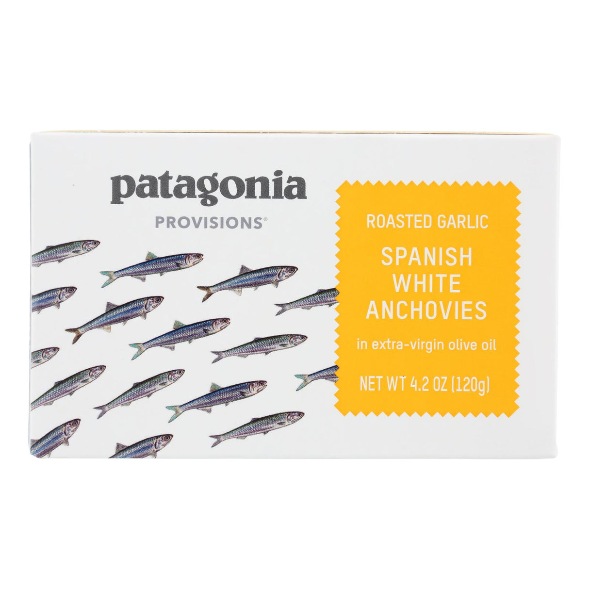 Anchovy Fillets, White, Roasted Garlic, in Extra-Virgin Olive Oil,10 - 4.2 OUNCE