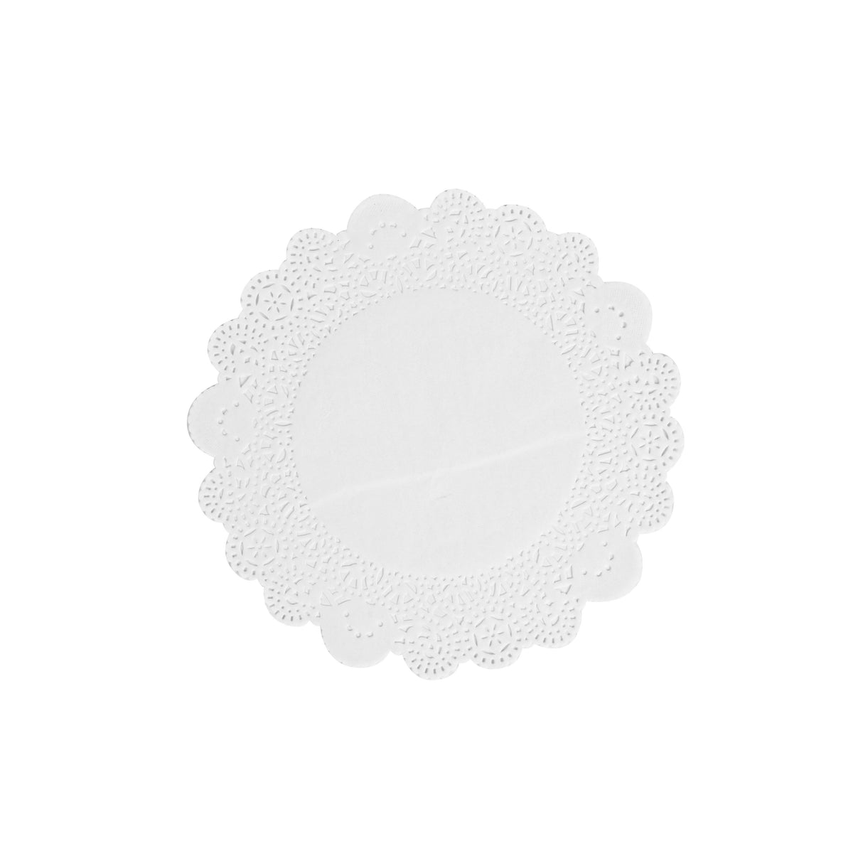 Doilies, Lace, Pastry Tek 8 x 8 Inch, Paper, White,40 - 100 COUNT
