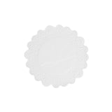 Doilies, Lace, Pastry Tek 8 x 8 Inch, Paper, White,40 - 100 COUNT