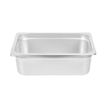 Pans, Steam Table, Kitchen Tek Half-Size, 4 Inch Deep, Anti Jam, 24 Gauge,6 - 1 EACH