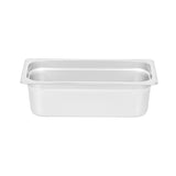 Pans, Steam Table, Kitchen Tek Third-Size, 4 Inch Deep, Anti Jam, 24 Gauge,12 - 1 EACH