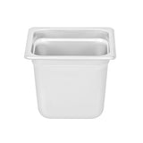 Pans, Steam Table, Kitchen Tek Sixth-Size, 6 Inch Deep, Anti Jam, 24 Gauge,12 - 1 EACH
