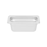 Pans, Steam Table, Kitchen Tek Ninth-Size, 2.50 Inch Deep, Anti Jam, 24 Gauge,12 - 1 EACH