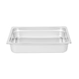 Pans, Steam Table, Kitchen Tek Two Thirds-Size, 2.50 Inch Deep, Anti Jam, 24 Gauge,12 - 1 EACH