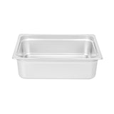Pans, Steam Table, Kitchen Tek Two Thirds-Size, 4 Inch Deep, Anti Jam, 24 Gauge,6 - 1 EACH