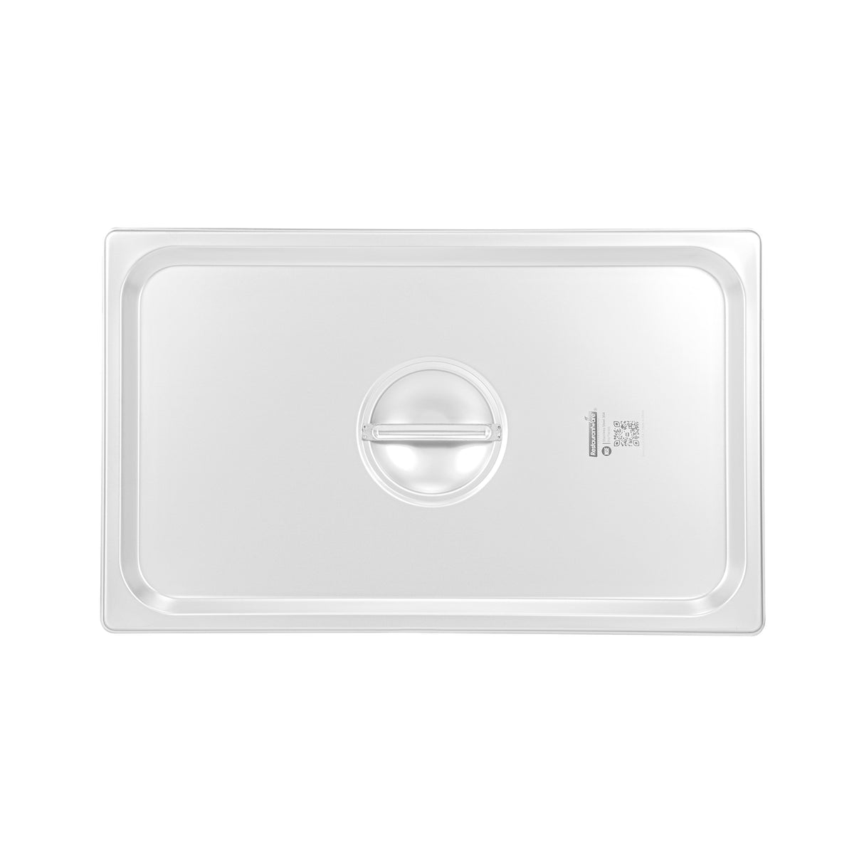 Lid, Steam Table, Kitchen Tek, Full-Size, Stainless Steel,12 - 1 EACH