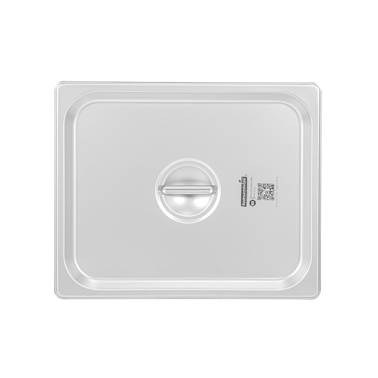 Lid, Steam Table, Kitchen Tek, Half-Size, Stainless Steel,12 - 1 EACH