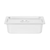 Lid, Steam Table, Kitchen Tek, Third-Size, Stainless Steel,12 - 1 EACH