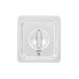 Lids, Steam Table, Kitchen Tek, Sixth-Size, Stainless Steel,12 - 1 EACH