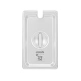 Lid, Steam Table, Kitchen Tek, Quarter-Size, Stainless Steel, Slotted,12 - 1 EACH