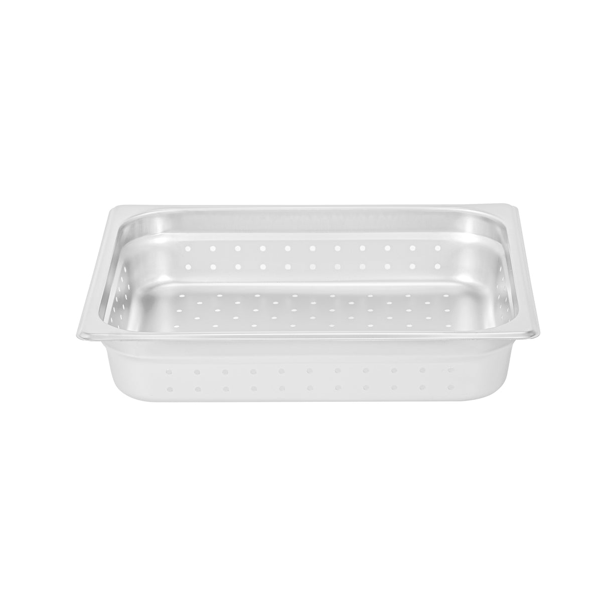 Pans, Steam Table, Kitchen Tek Half-Size, Perforated, 2.50 Inch Deep, Anti Jam, 24 Gauge,12 - 1 EACH