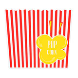 Bucket, Popcorn, Maxi Serve 165 Ounce, Plastic, Red,10 - 1 EACH