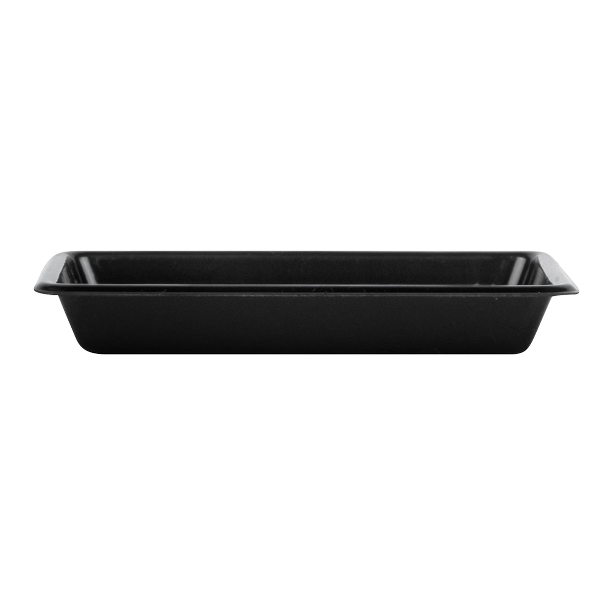 Dish, Sauce, Bento Tek 1 Ounce, Plastic, Black, 3 x 2.25 Inch, Rectangular,10 - 100 COUNT