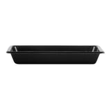 Dish, Sauce, Bento Tek 1 Ounce, Plastic, Black, 3 x 2.25 Inch, Rectangular,10 - 100 COUNT