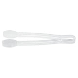 Tongs, Ridged, Cater Tek, 9 Inch, Plastic, Clear,10 - 10 COUNT
