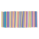 Straws, Basic Nature, Plastic, Assorted, Pointed, 9 Inch, Unwrapped, PLA,10 - 100 COUNT