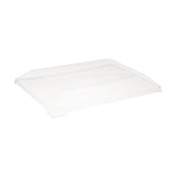 Lids, Plastic, Clear, for 210SAMBQ85 Wooden Dish,1 - 100 COUNT