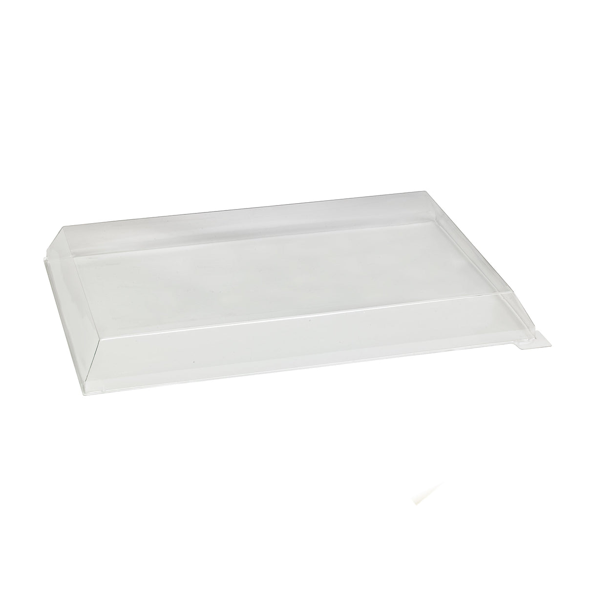 Lids, Low Dome, Plastic, Clear, Recyclable, for 210SAMBQ27,1 - 50 COUNT