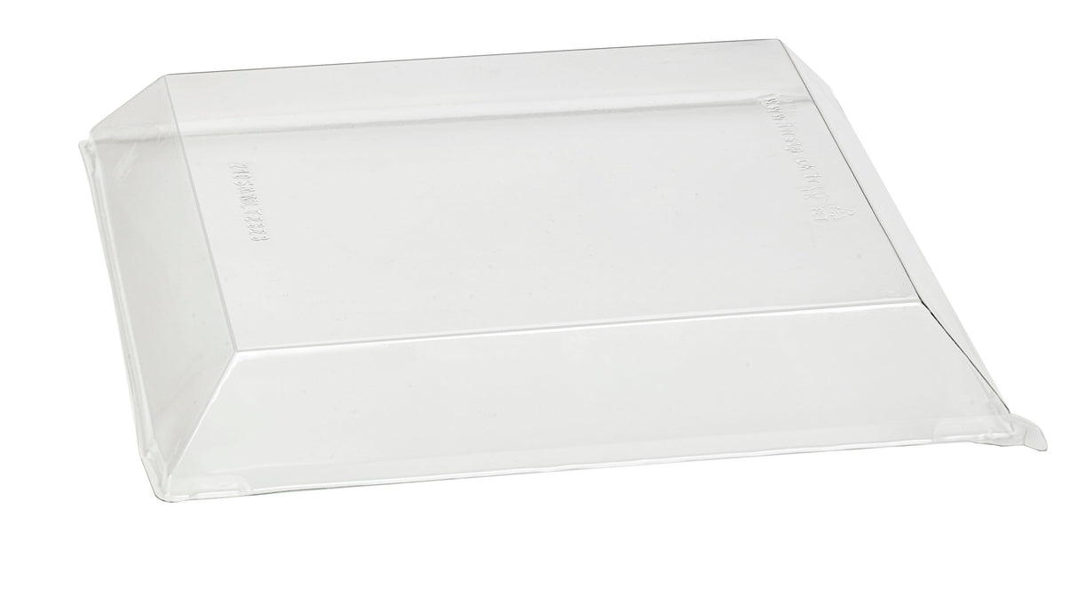 Lids, Low Dome, Plastic, Clear,4 - 25 COUNT