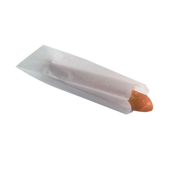 Bags, Sandwich, 4.7 x 1.6 x 13 Inch, Paper, White,1 - 1000 COUNT