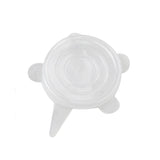 Lids, 3.5 Inch, Silicone, Translucent, Reusable,50 - 50 EACH