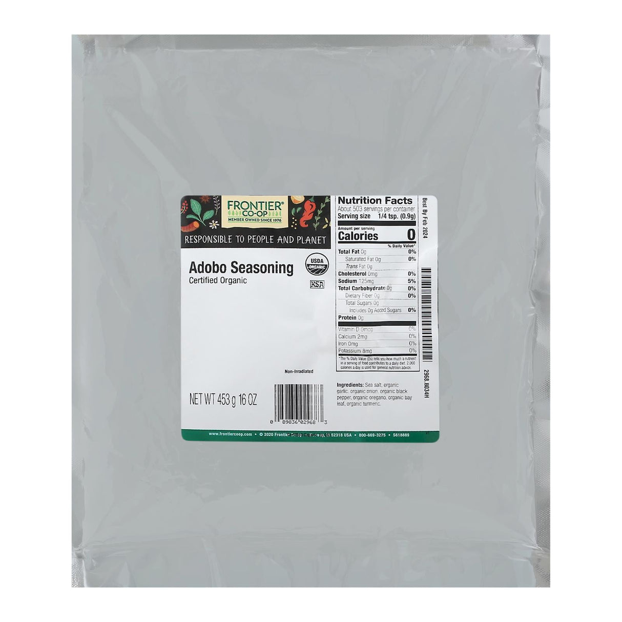 Seasoning, Adobo,1 - 1 POUND