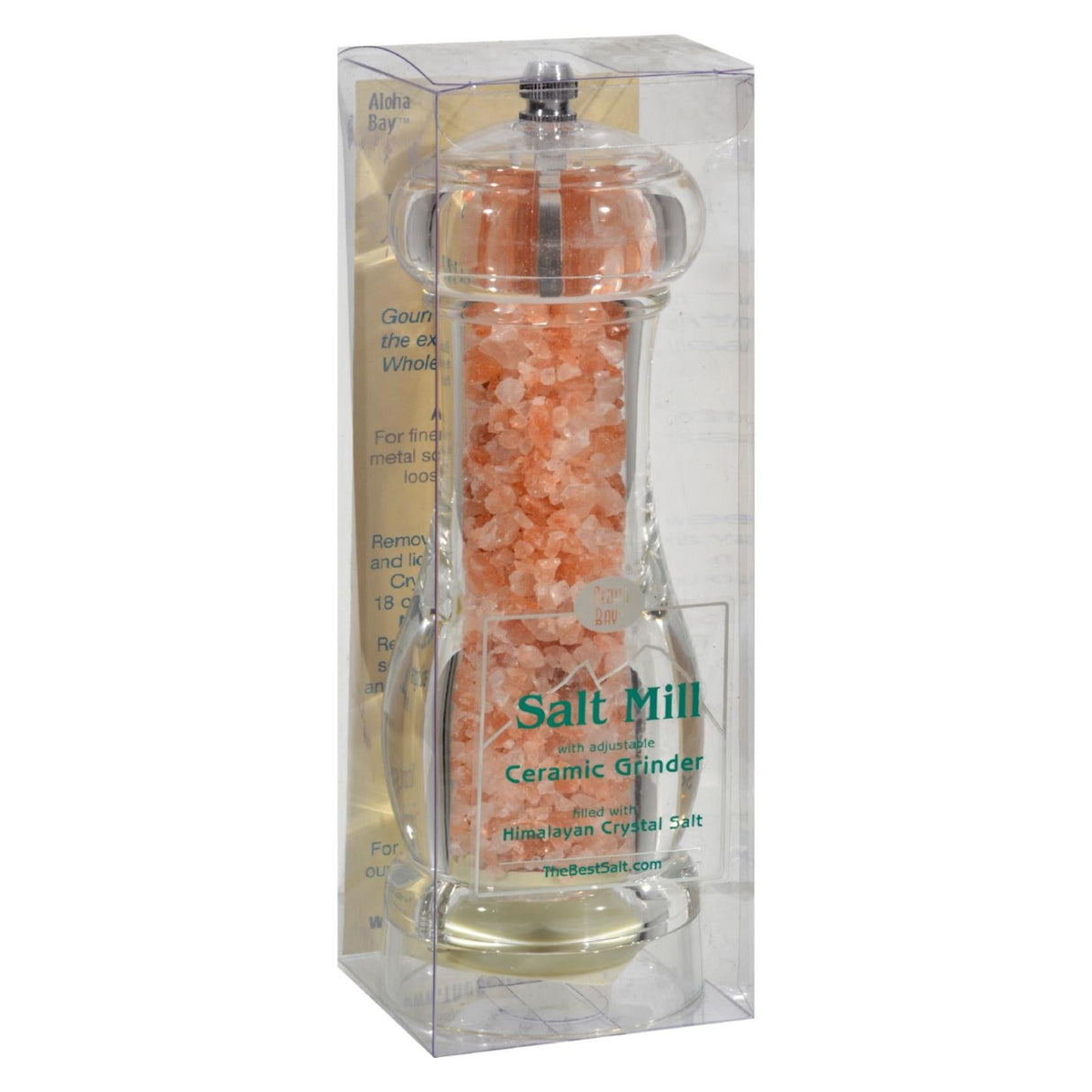Salt, Himalayan, Ceramic Grinder,1 - 1 EACH
