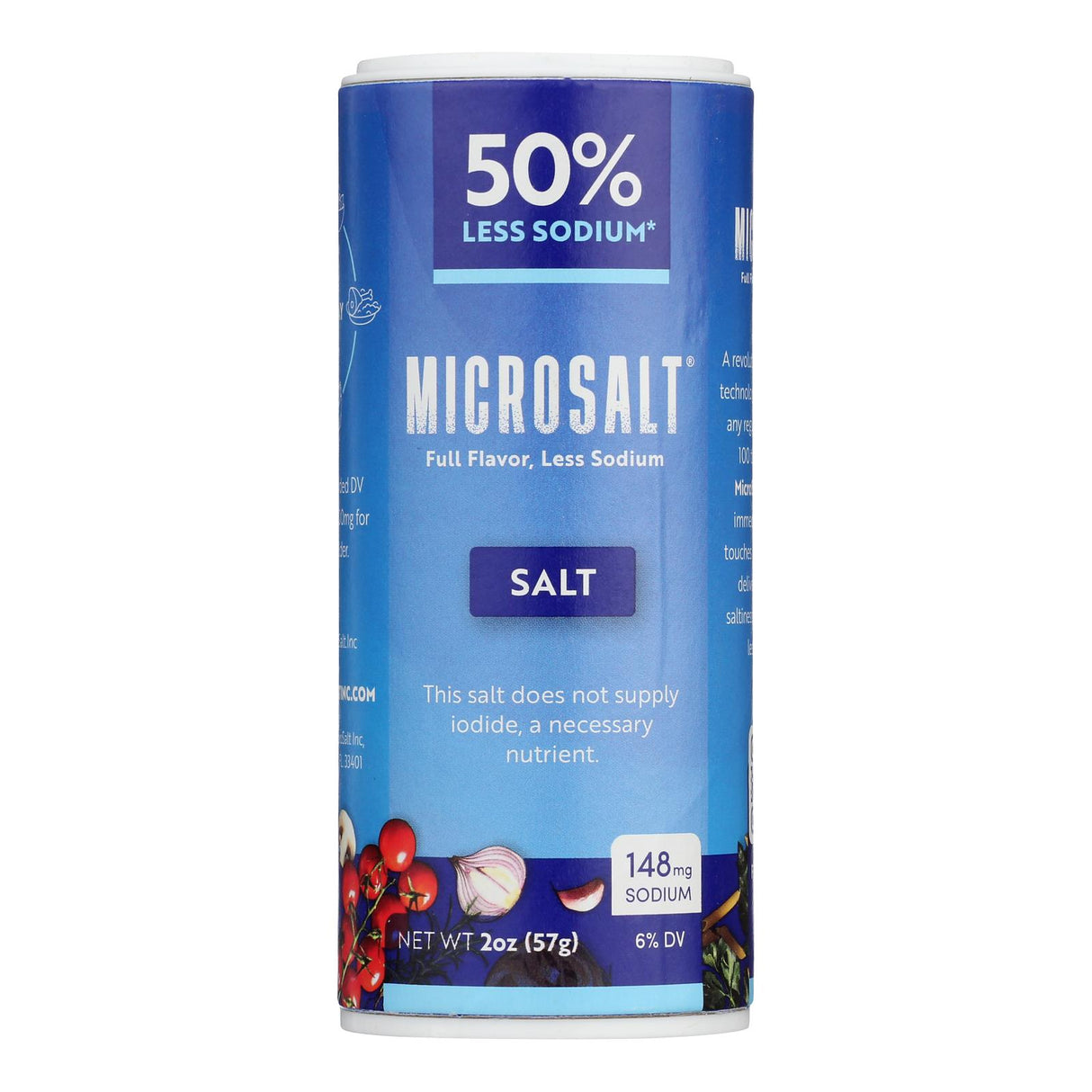 Salt, Shaker,6 - 2 OUNCE