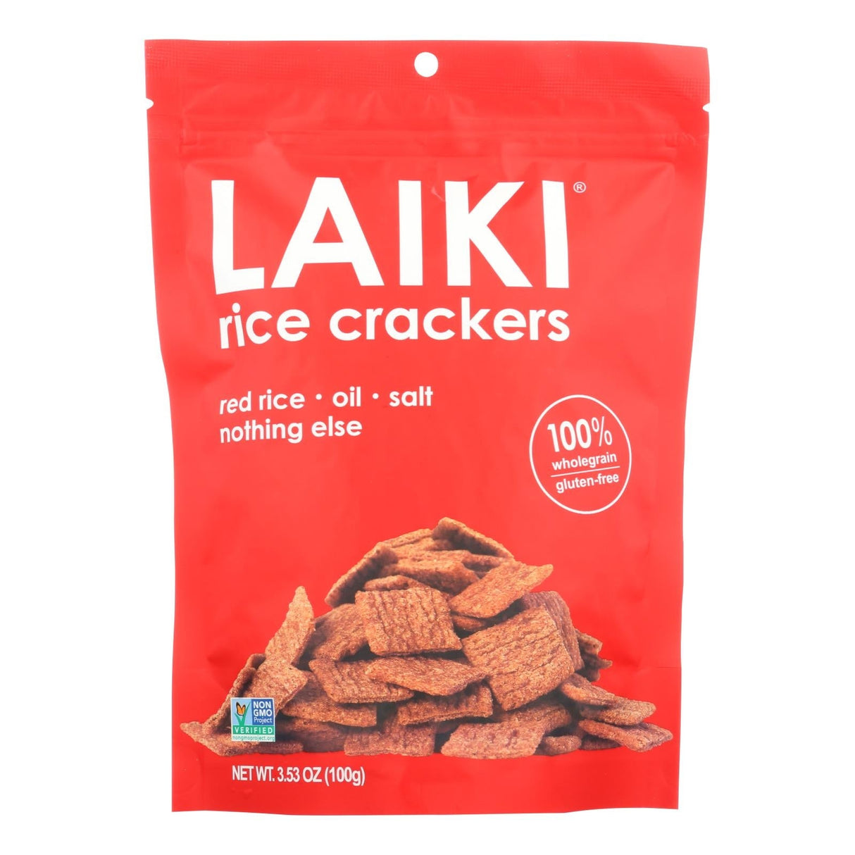 Crackers, Rice, Red,8 - 3.5 OUNCE