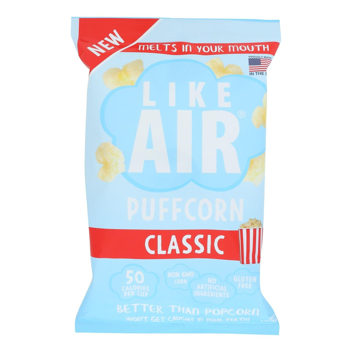 Snack Puffs, Puffcorn, Classic,12 - 4 OUNCE