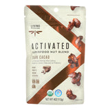Snack Mix, Nut & Fruit, Dark Cacao, Sprouted Almonds/Cashews/Blueberries., contains Probiotics,6 - 4 OUNCE