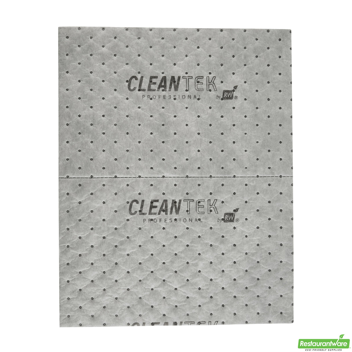 Sorbent Pad, Clean Tek, 15 x 19 Inch, Gray, Perforated,100 - 1 EACH