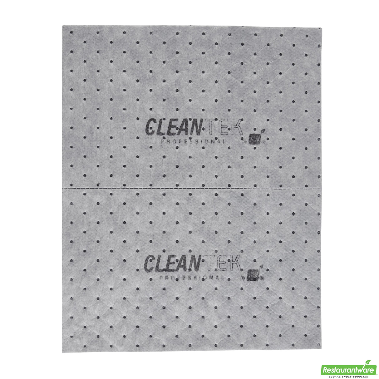 Sorbent Pad, Clean Tek, Heavyweight, 15 x 19 Inch, Gray, Perforated,100 - 1 EACH